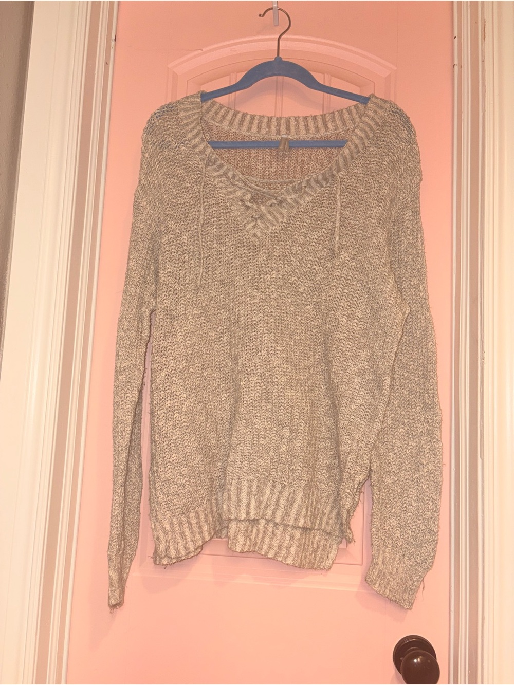 Grey Knit Sweater 🩶